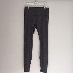 Lululemon dark grey high waisted leggings